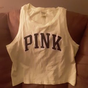 Pink V.S. muscle shirt size Small
